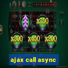 ajax call async